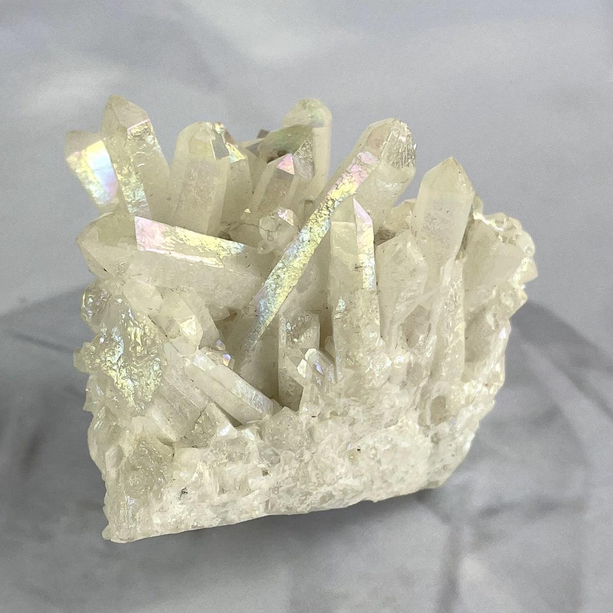 Angel Aura Quartz Clusters
