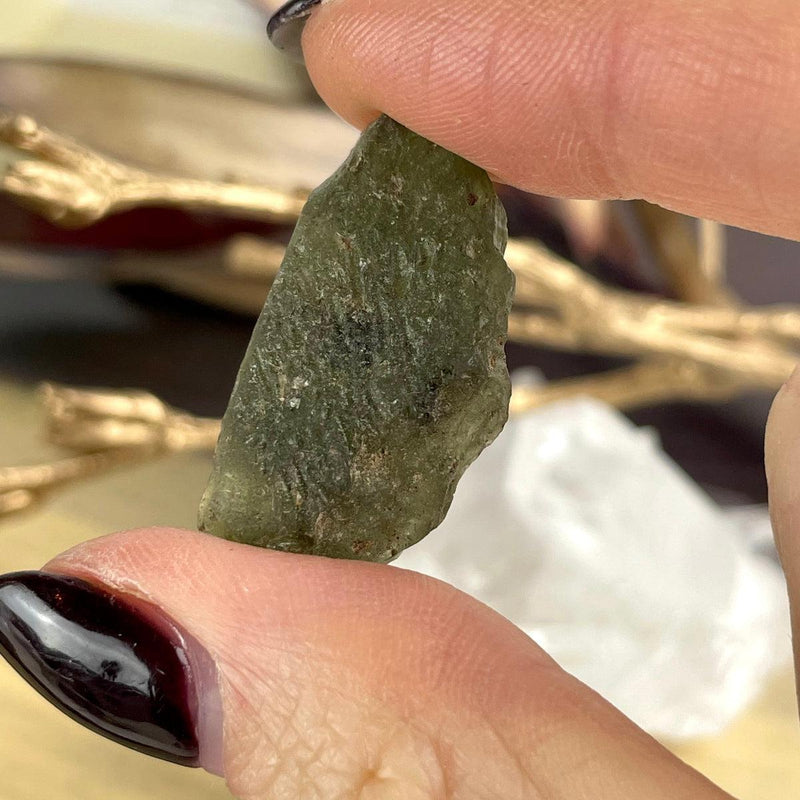 Rare Moldavite Stone