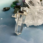 Quartz And Moonstone Point Pendant