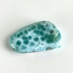 Vibrant Larimar Palm Stones