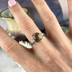 Rutile Quartz Ring