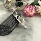 Tibetan Quartz Raw Small Double Terminated Point Pendant