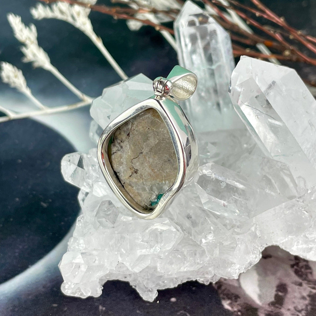 Raw Dioptase Pendant