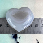 Pale Blue Crystal Heart