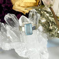 Emerald Cut Aquamarine Ring