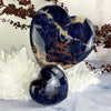 Sodalite And Sunstone Crystal Heart