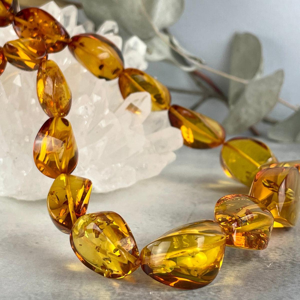 Baltic Amber Bead Necklace