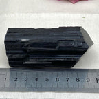 Black Tourmaline Large Raw & Polished Generator Crystal Points