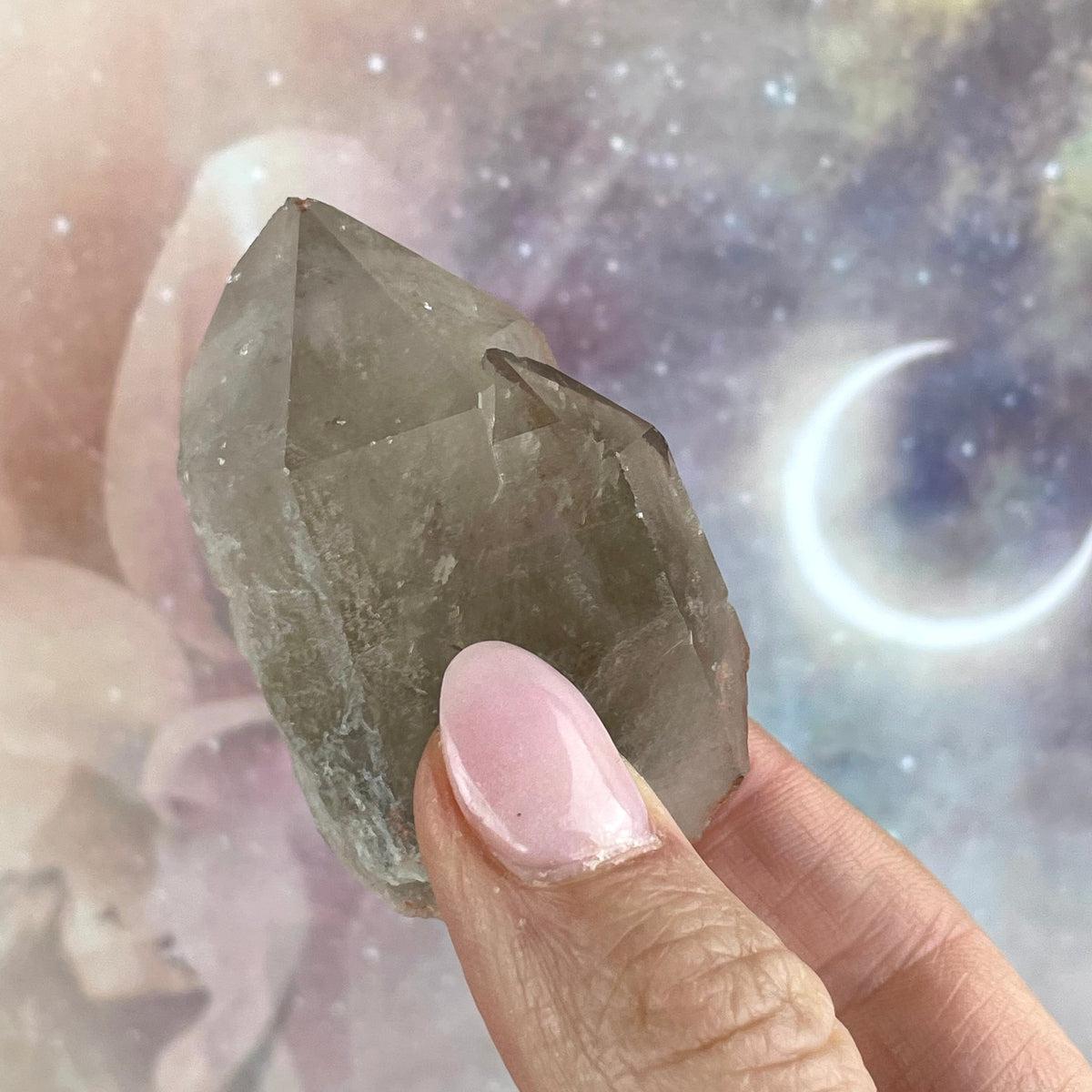 Ethically Sourced Natural Smokey Quartz Large Points