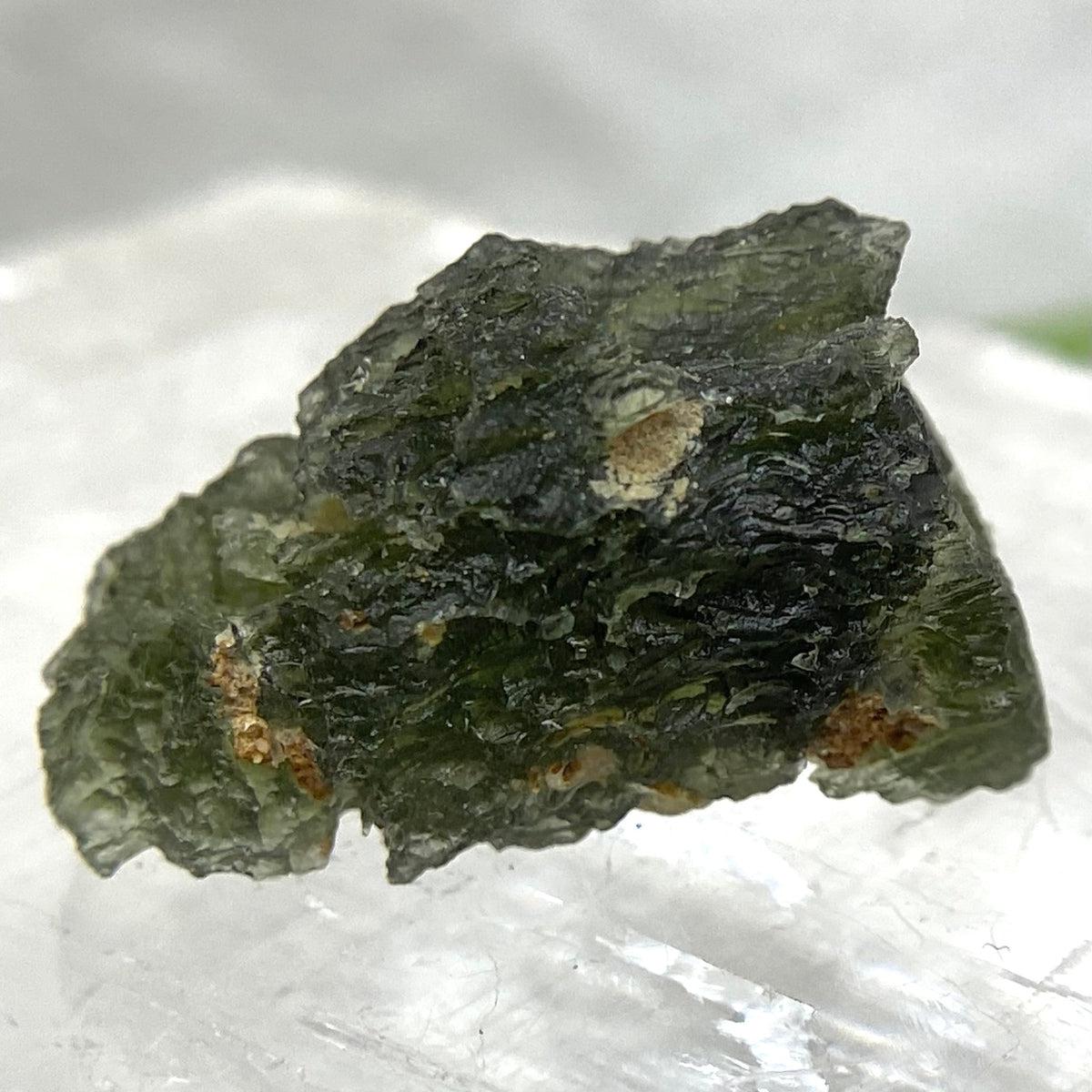 Authentic Moldavite Raw Pieces 3.4 - 4.43g
