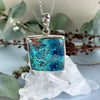 Blue And Green Stone Pendant