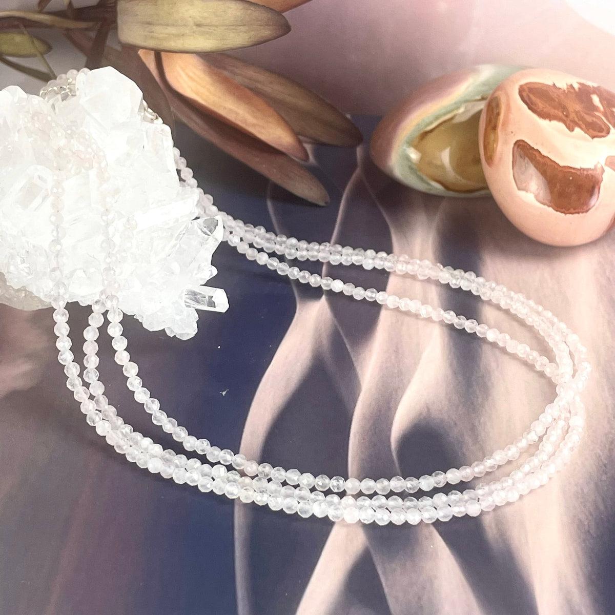 Rose Quartz Faceted Beads