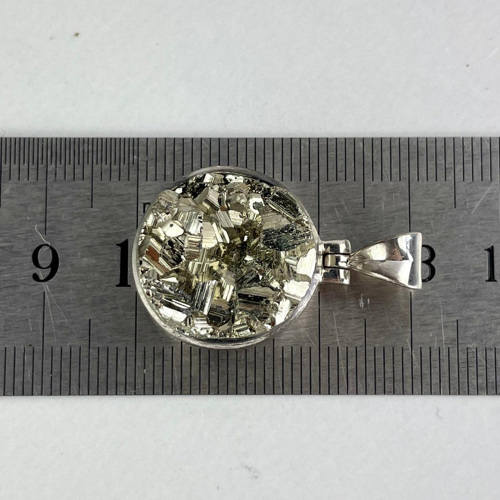 Freeform Pyrite Pendant