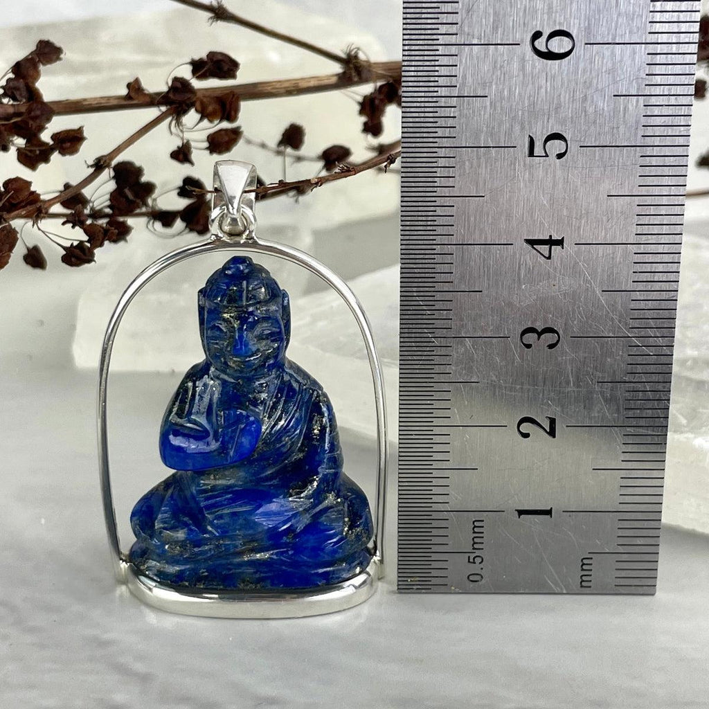 Blue Buddha Pendant