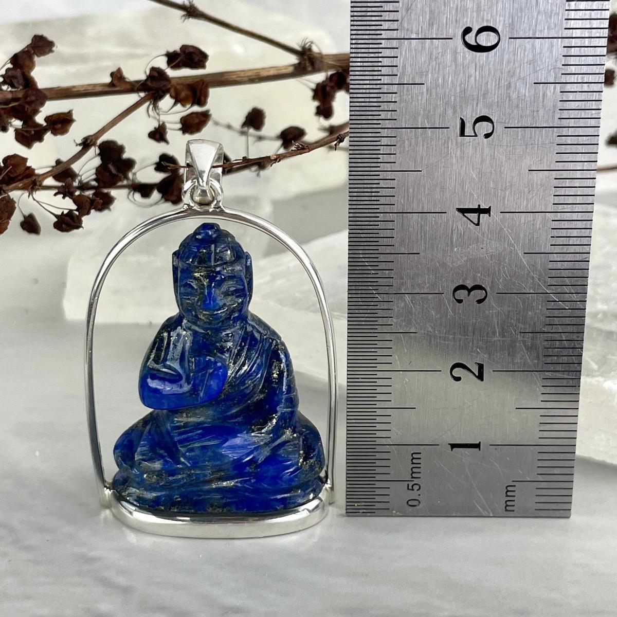 Blue Buddha Pendant