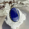 Blue Crystal Oval Pendant
