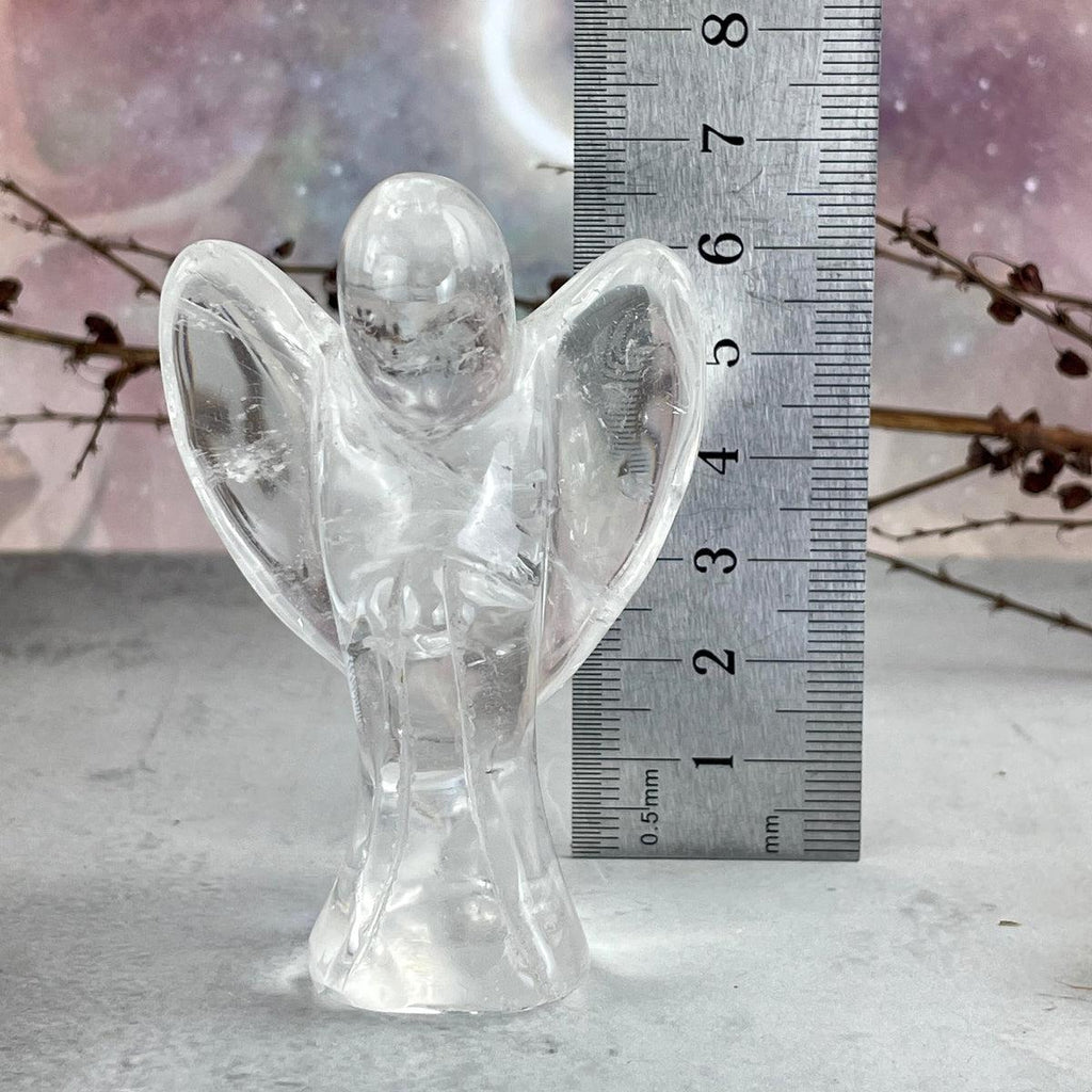 Amethyst Crystal Angel Carving