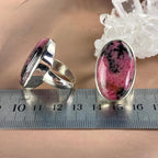 Sterling Silver Rhodonite Ring