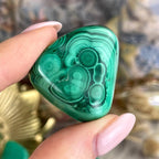 Green Patterned Crystals
