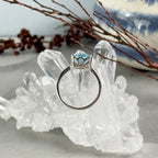 Sterling Silver Blue Topaz Ring