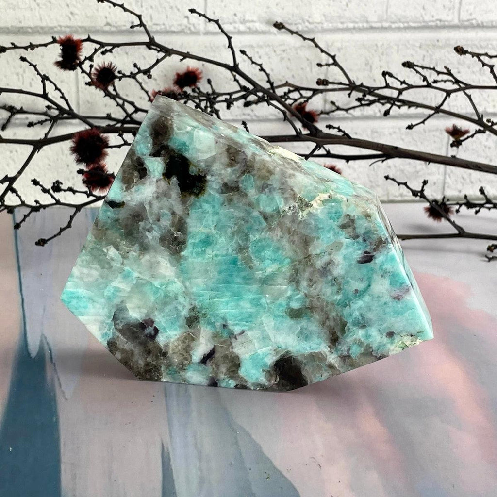 Polished Amazonite Slice