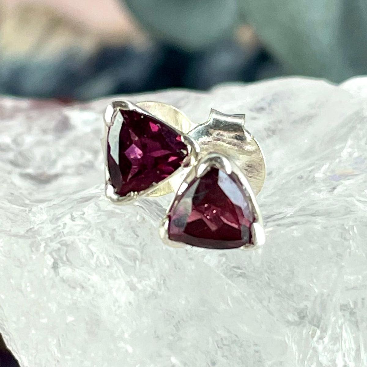 Small Crystal Stud Earrings