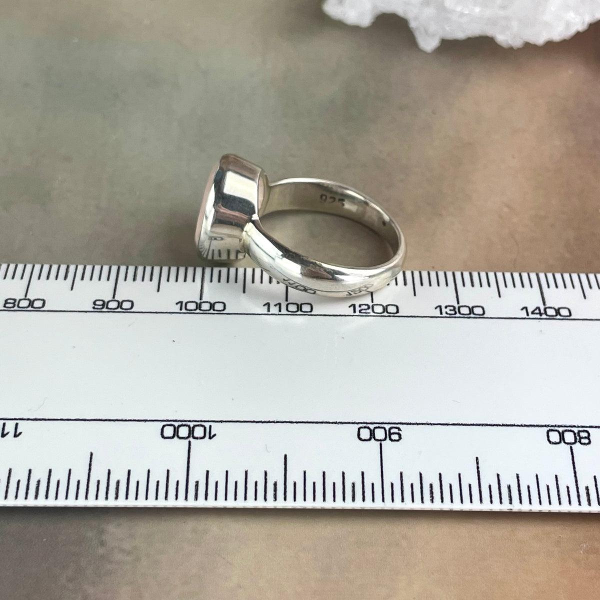 Pastel Pink Stone Ring