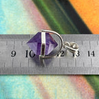 Double Terminated Crystal Pendant