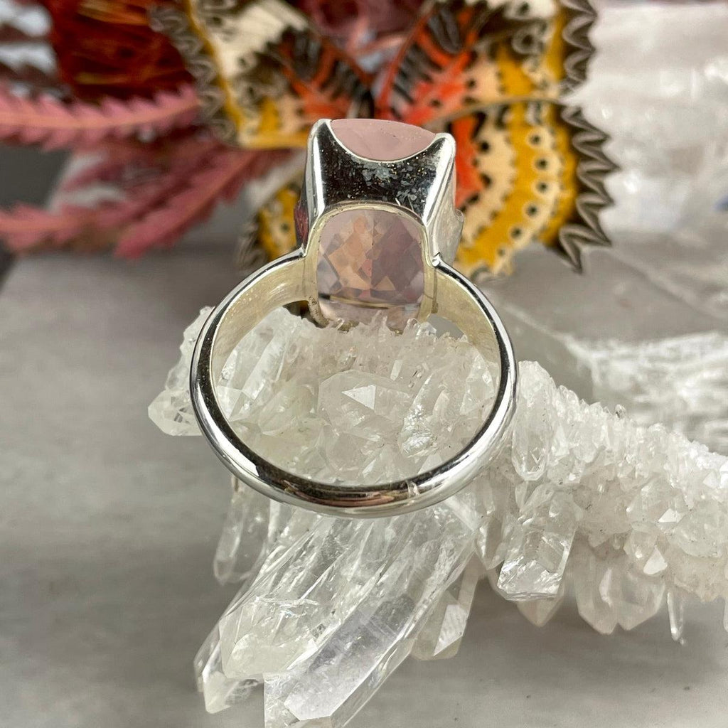 Rectangle Crystal Ring