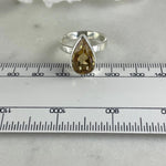 Yellow Gemstone Silver Ring