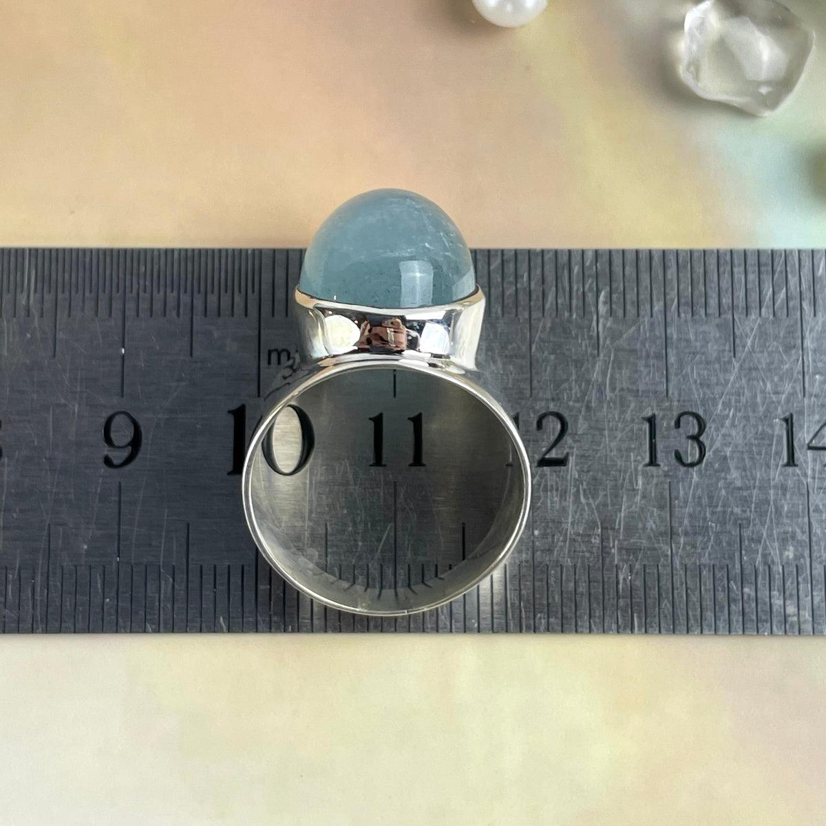 Medium Size Aquamarine Ring