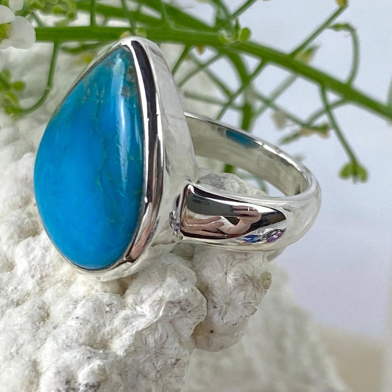 Teardrop Turquoise Ring