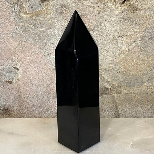 Black Obsidian Large Crystal Points 18-22cm
