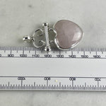 Sterling Silver Pink Heart Pendant