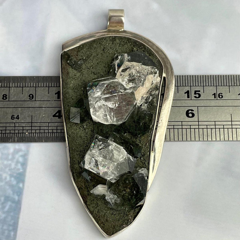 Large Crystal Feature Pendant