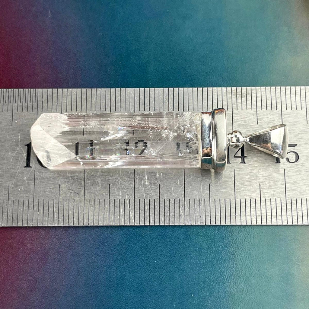 Raw Crystal Drop Pendant