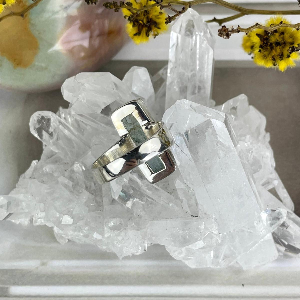 Blue Crystal Ring