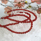 Carnelian Bead Bracelet