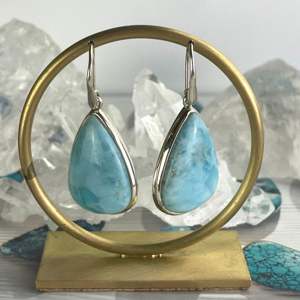 Larimar Drop Earrings