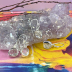 Herkimer Diamond Silver Earrings