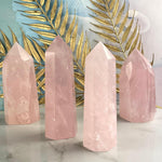 Rose Quartz Crystal Point