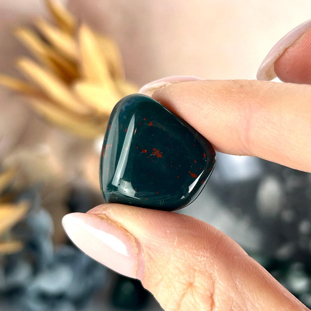 Red And Green Tumble Stone
