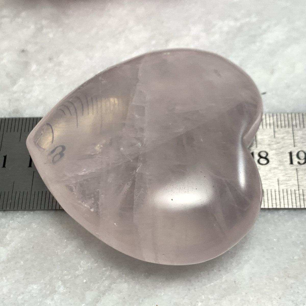 Rose Quartz Heart