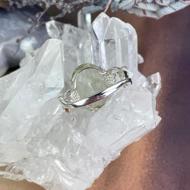 Heart Chakra Crystal Ring