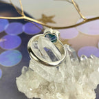 Blue Topaz Heart