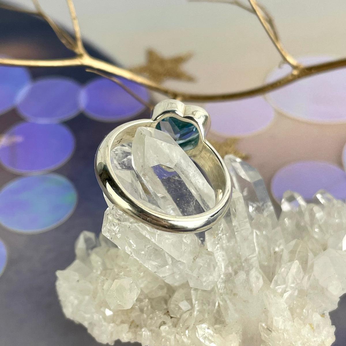 Blue Topaz Heart