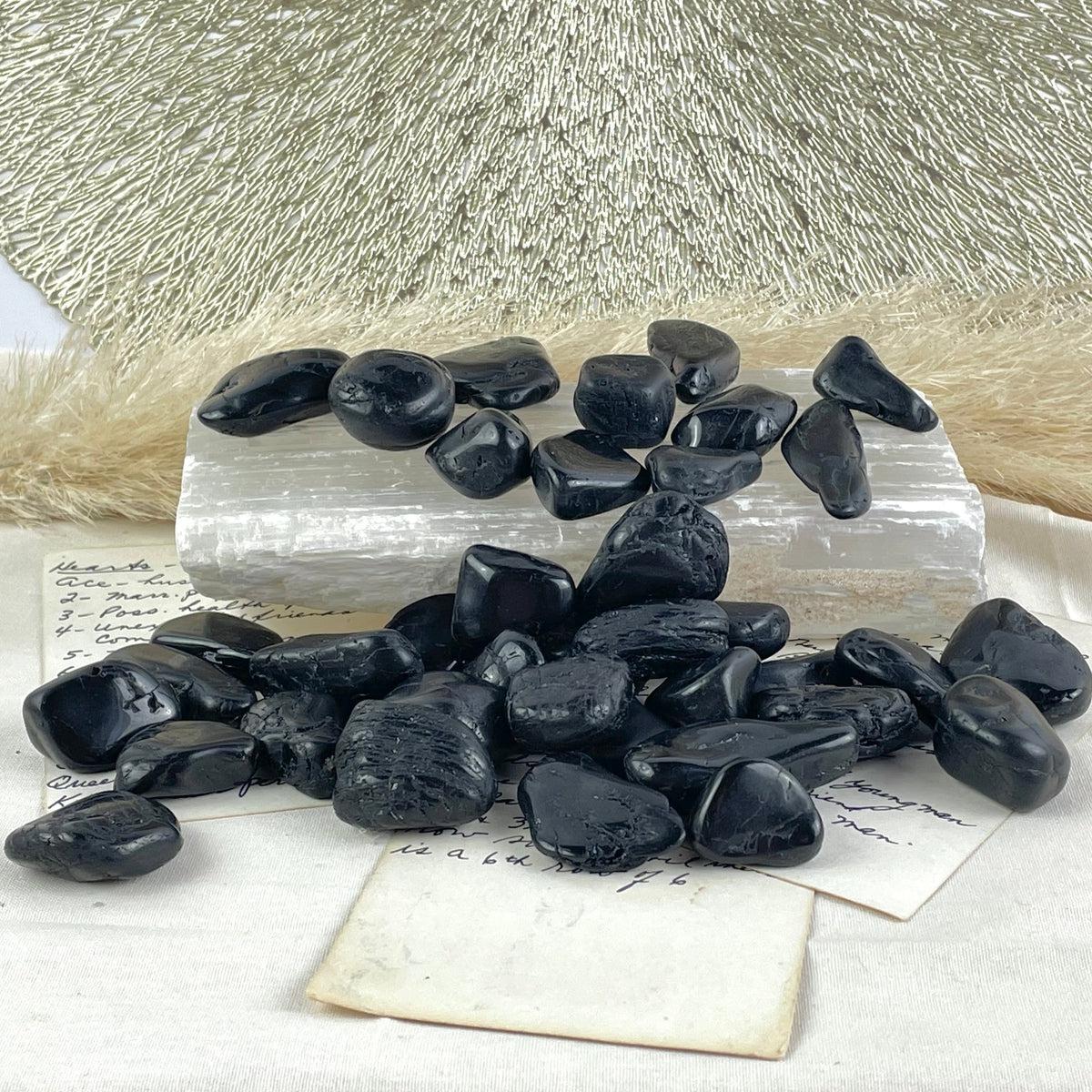 Black Tourmaline Stones