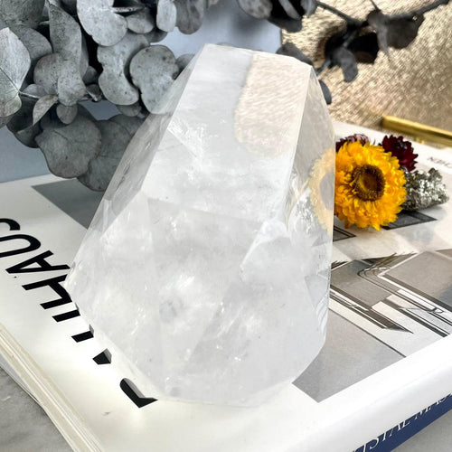 Clear Quartz Crystal Point