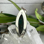 Blue Green Crystal Pendant