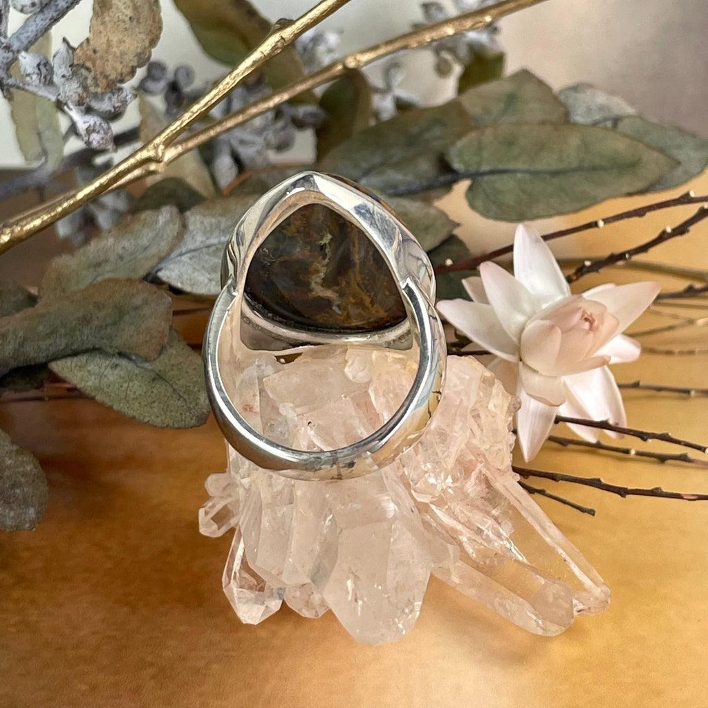 Tempest Stone Pear Ring